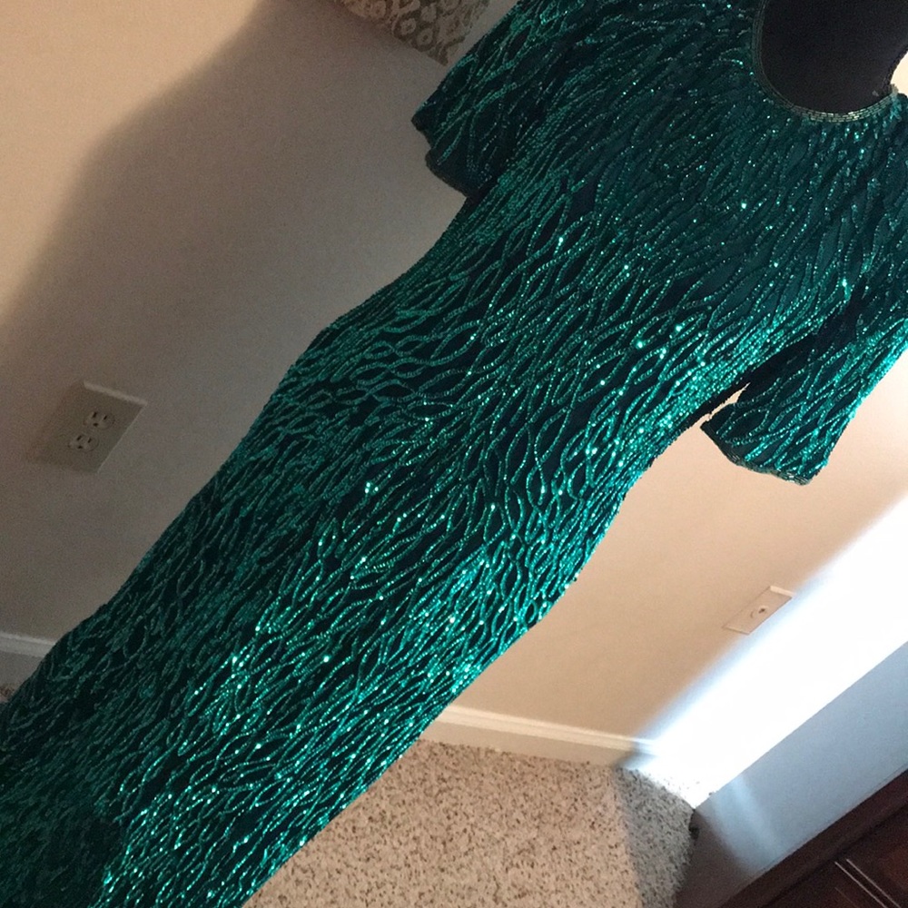 Long dress.